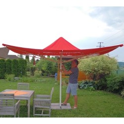 Parasol Carré 3x3m Tokyo - Élégance et Protection 2